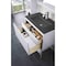 James Martin Vanities 31.5'' Single Vanity, Glossy White w/ Charcoal Black Composite Stone Top 805-V31.5-GW-CH - alternate 2